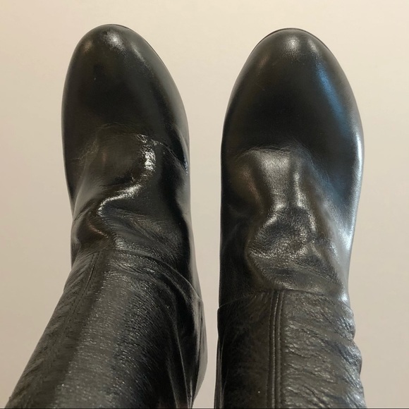 TOPSHOP TALL LEATHER BOOT - Picture 15 of 16